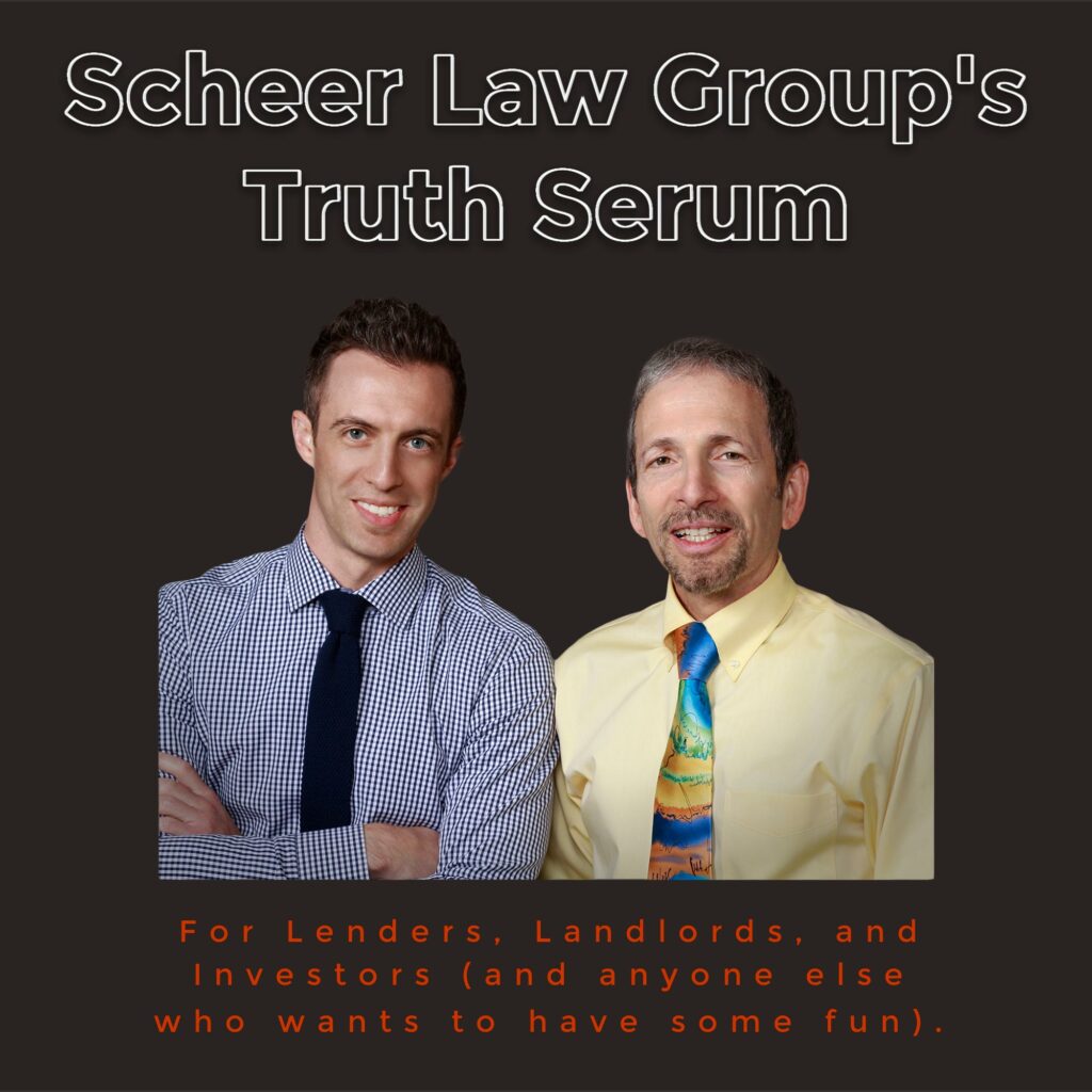 Scheer Law Group's Truth Serum