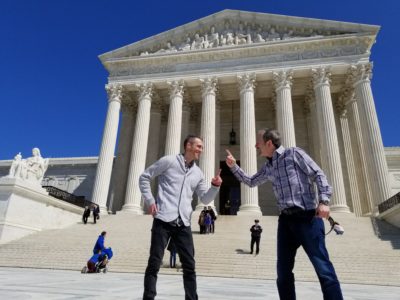 Scheers Argue in Front of the Supreme Court